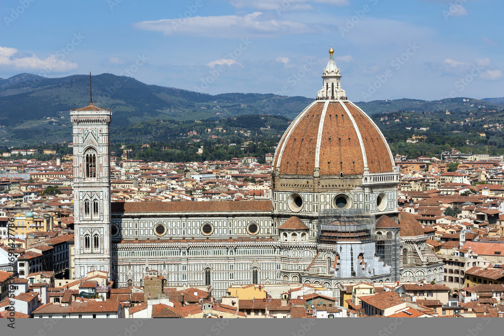 Cathedral of Santa Maria del Fiore and Giotto Bell Tower.