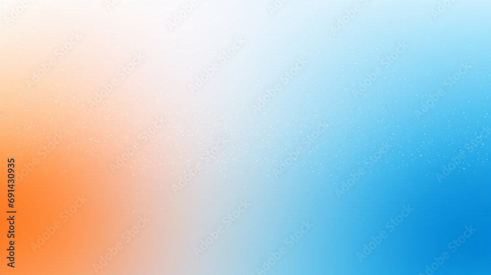 Blue and orange gradient abstract background. PowerPoint and webpage landing page background. - obrazy, fototapety, plakaty 