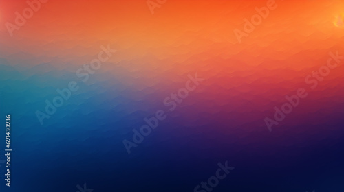 Blue and orange gradient dark background. PowerPoint and webpage landing background.