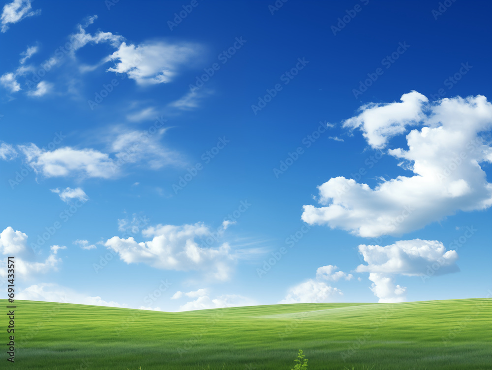 grass and sky