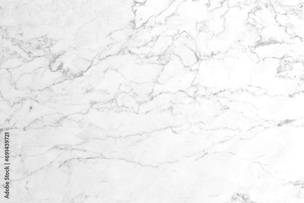 White marble texture with natural pattern for background or design artwork.