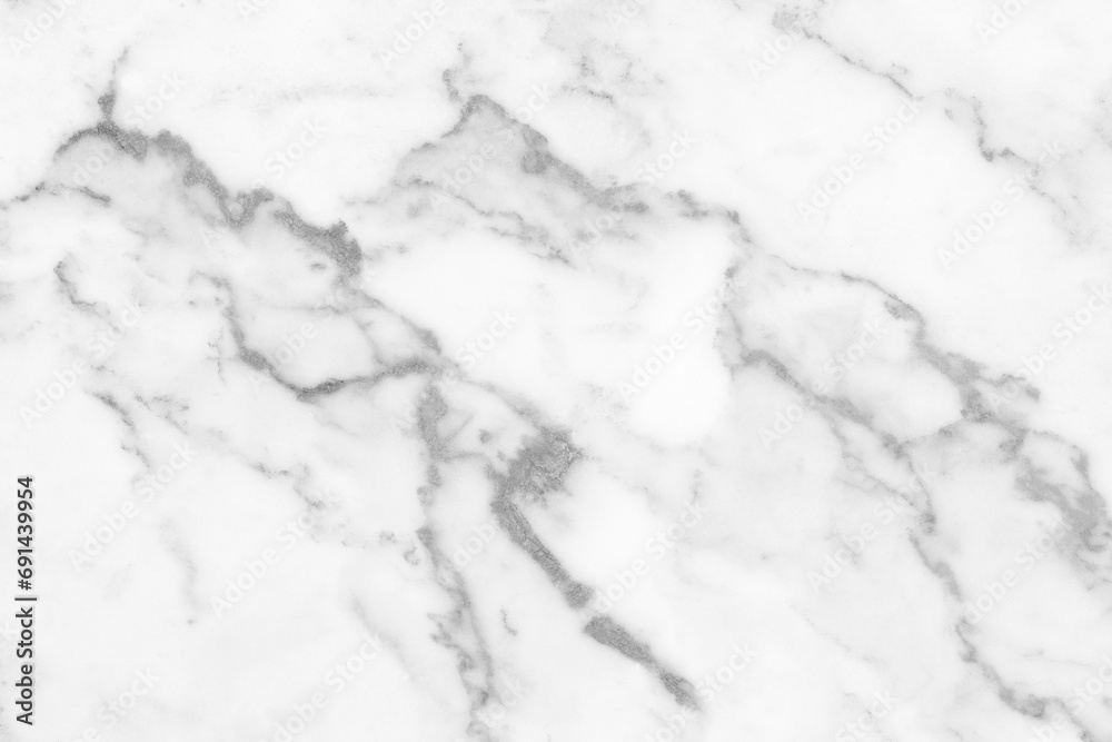 White marble texture with natural pattern for background or design artwork.