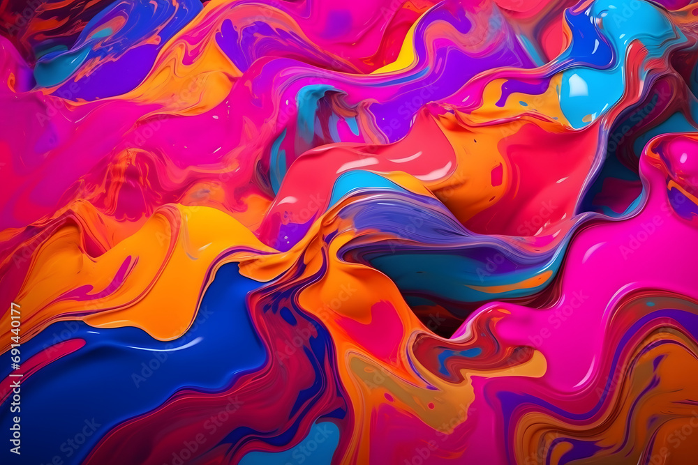abstract background with waves. 