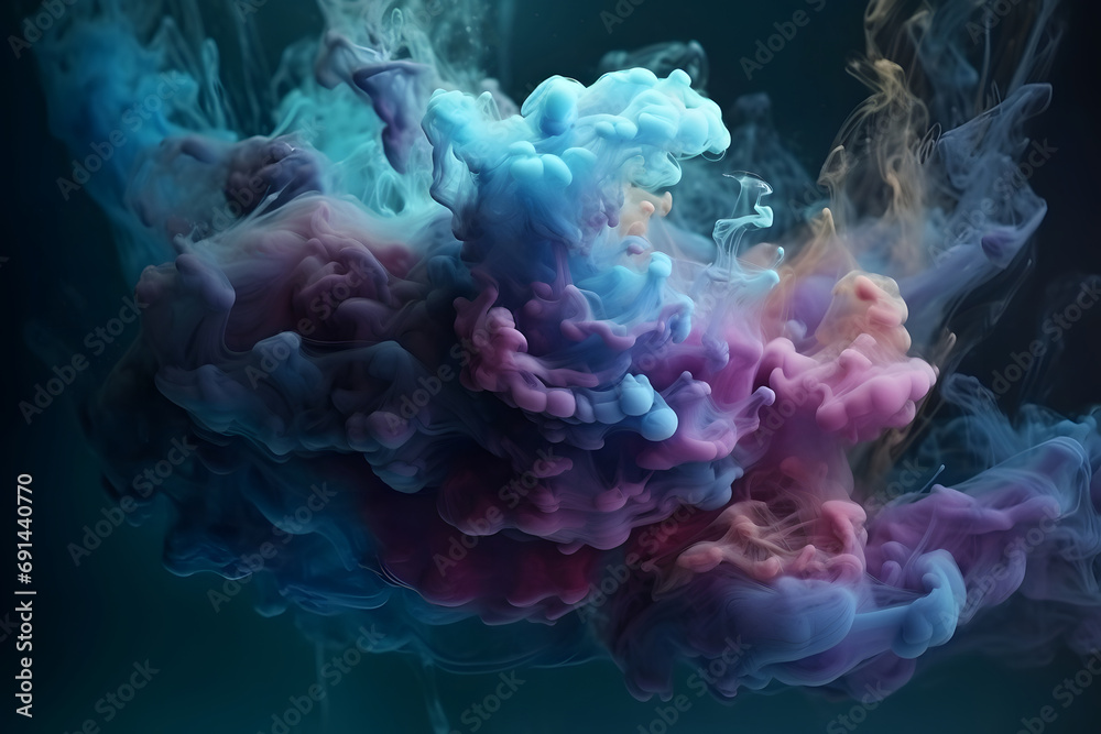 Dark abstract smoke background. Dark abstract smoke background.