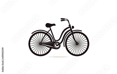Classic Cycling logo isolated on a transparent background.
