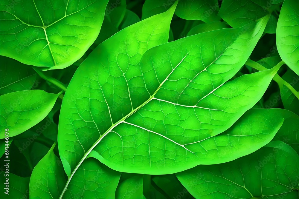 Fototapeta premium close up of leaf