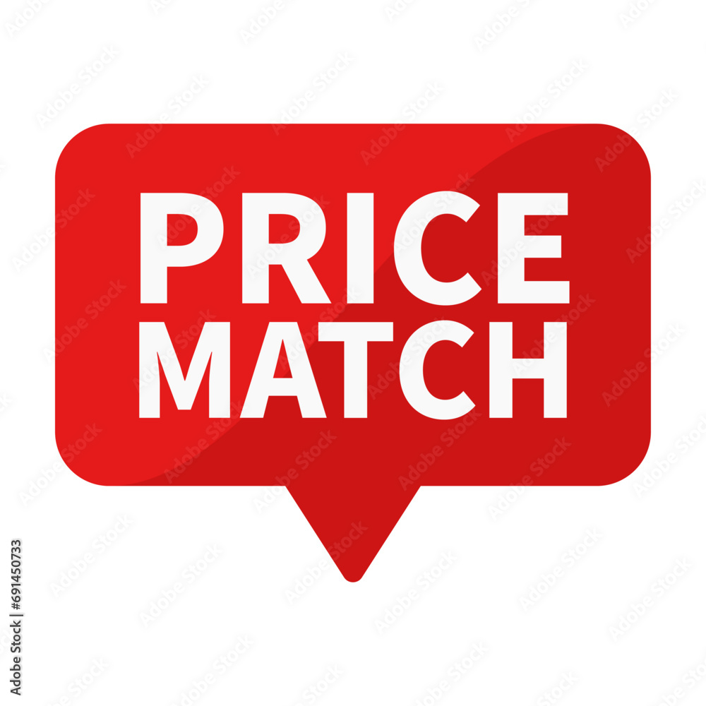 Price Match In Red Rectangle Shape For Sale Advertisement Business Marketing Information Social Media
Price Match In Red Rectangle Shape For Sale Advertisement Business Marketing Information Social Media