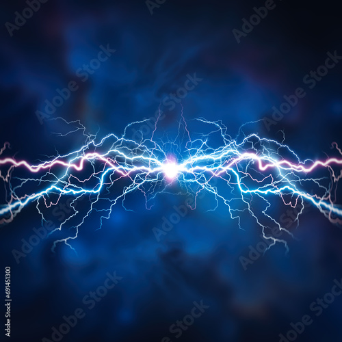 Electric lighting effect, abstract techno backgrounds for your design