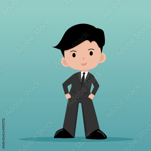 businessman in a suit