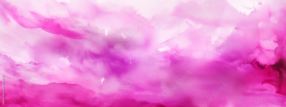 Abstract watercolor paint background painting - Pink color with liquid fluid marbled paper texture pattern template