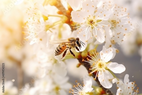 Pollen Flying, Causing Allergies photo