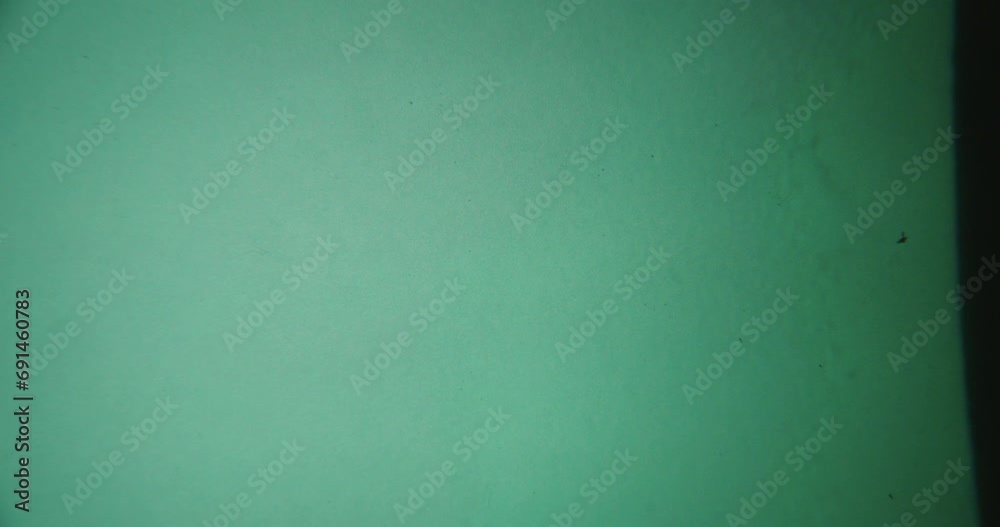 Green 8mm film overlay with dirt and scratches