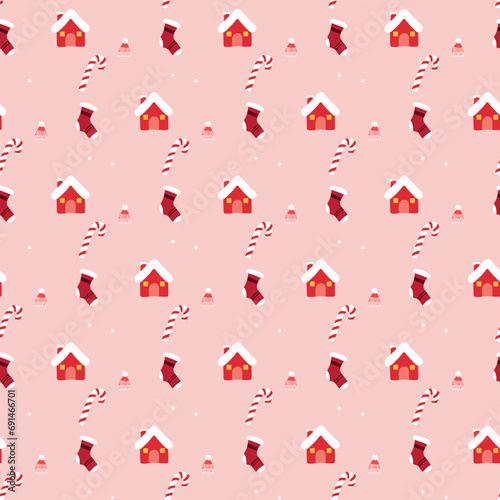 Christmas Seamless Pattern Design