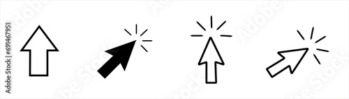 Arrows icon drawing element. Arrows set. Arrow icon. Arrow black colored. vector icon. Arrows vector collection.