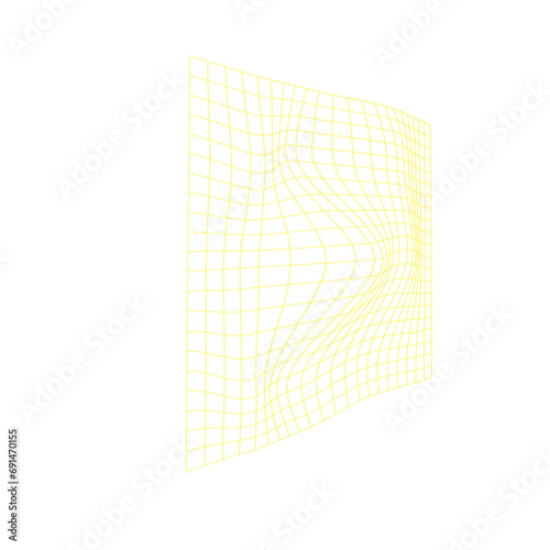 Abstract Wireframe Element
