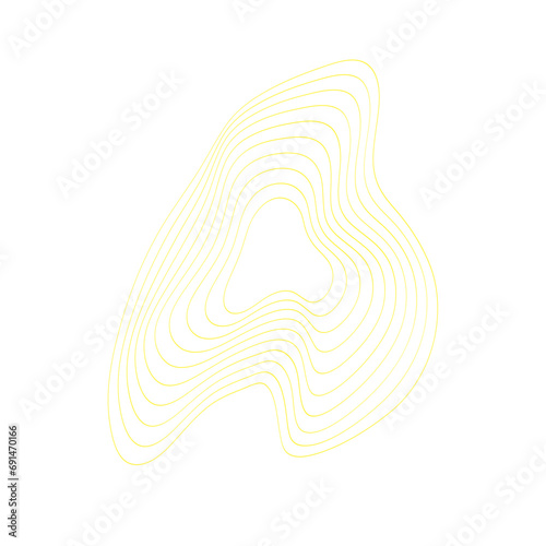 Abstract Wireframe Element
