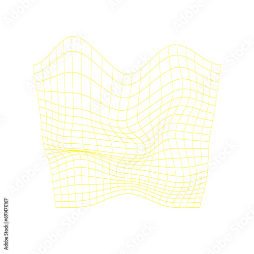 Abstract Wireframe Element