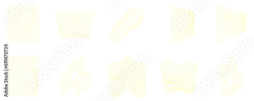 Abstract Wireframe Element