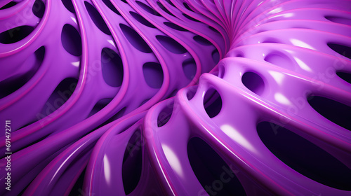Purple Groovy Psychedelic Wavy Background: A Twisted Pattern Backdrop Creating a Vibrant and Retro Visual Experience