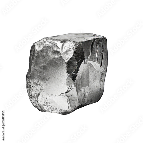 Raw silver nuggets showcasing their metallic sheen and rich textures