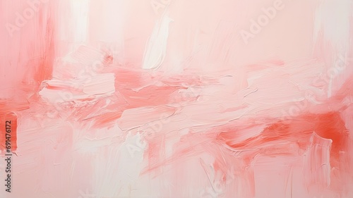 桃色の油絵の抽象画背景_3 photo