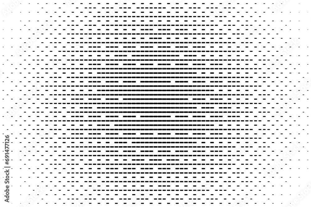 Black and White Halftone Abstract Dot Background Pattern for Web Banner - obrazy, fototapety, plakaty 