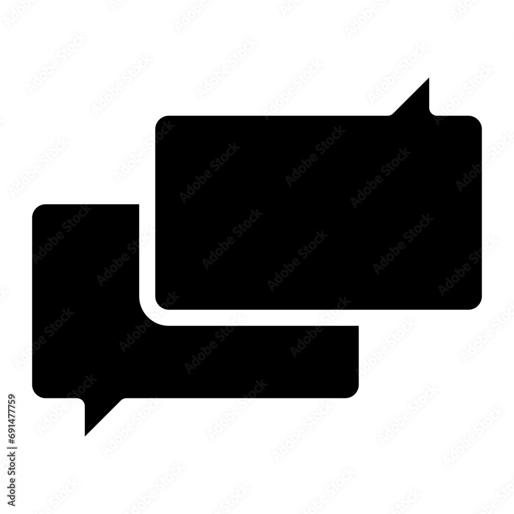 Fototapeta premium chat, speech bubble