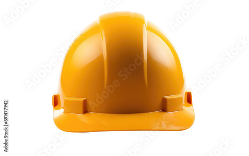 Safety Crown On Isolated Background