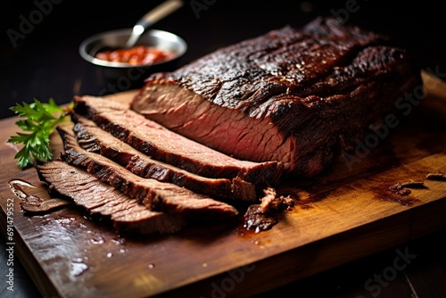 Texas Barbecue Brisket: Slow-Smoked Beef with Spice Rub photo