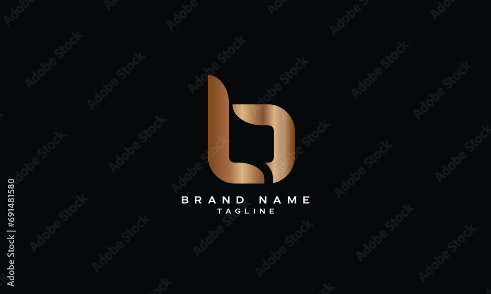 LB, BL, Abstract initial monogram letter alphabet logo design LB, BL, Abstract initial monogram letter alphabet logo design