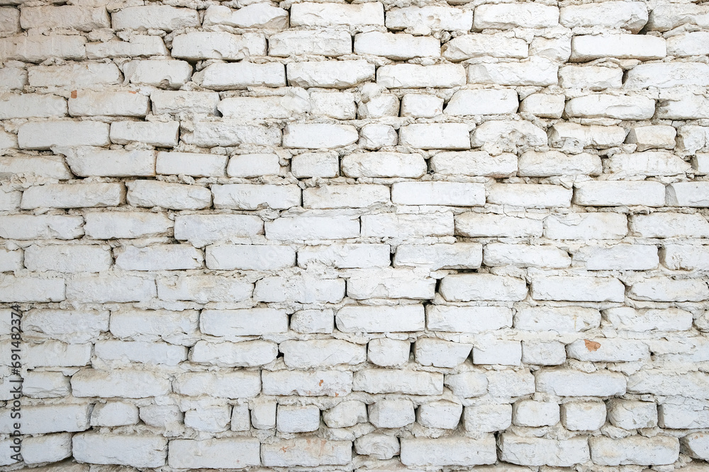 Obraz premium Old brick wall background. Masonry, old brick wall texture.