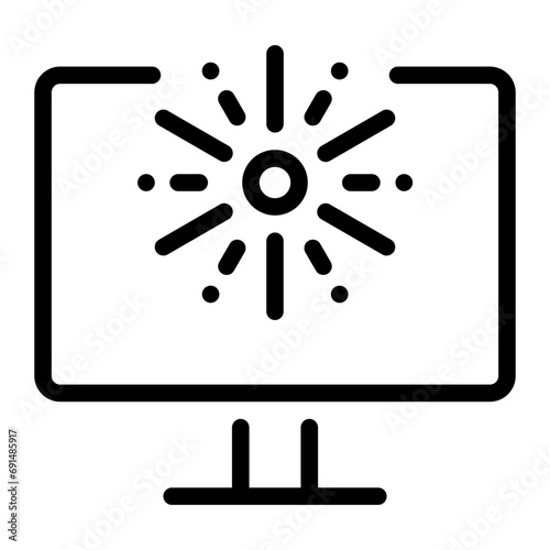 television line icon