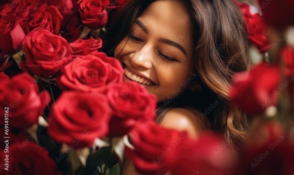 sweet romance couple with red rose frame for Valentine background sweet romance couple with red rose frame for Valentine background