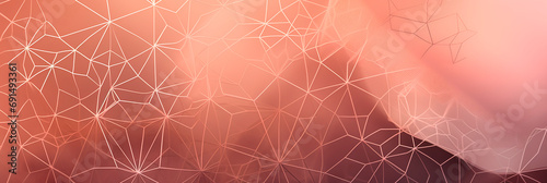 high quality background with geometrical figures and the color peach fuzz photo