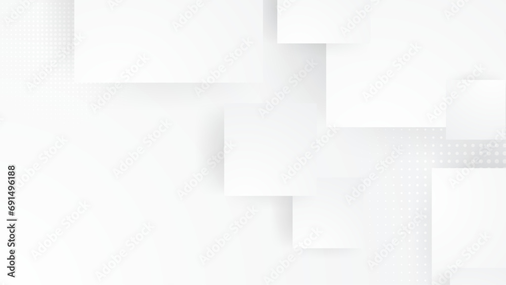 White vector modern abstract background with shapes. Minimal geometric design for cover, poster, banner, brochure, header, presentation, web, flyer White vector modern abstract background with shapes. Minimal geometric design for cover, poster, banner, brochure, header, presentation, web, flyer