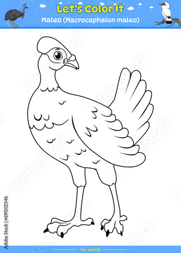 Lets color it Maleo