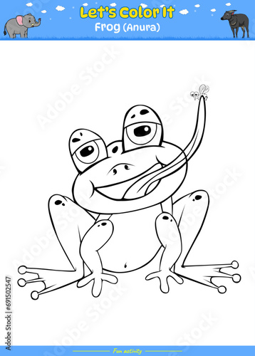 Lets color it Frog