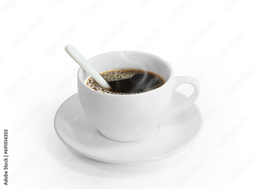 Cup of coffee aromatic