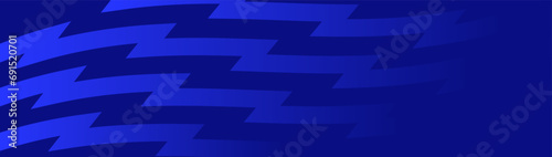 Zigzag Blue Background. EPL Premier League thumbnail video print web background.