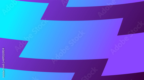 Zigzag Blue Background. EPL Premier League thumbnail video print web background.