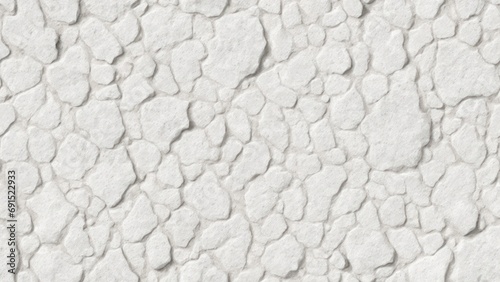 White rock texture. Light gray stone wall background with space for design. Cracked surface. Close-up. . generative AI. 