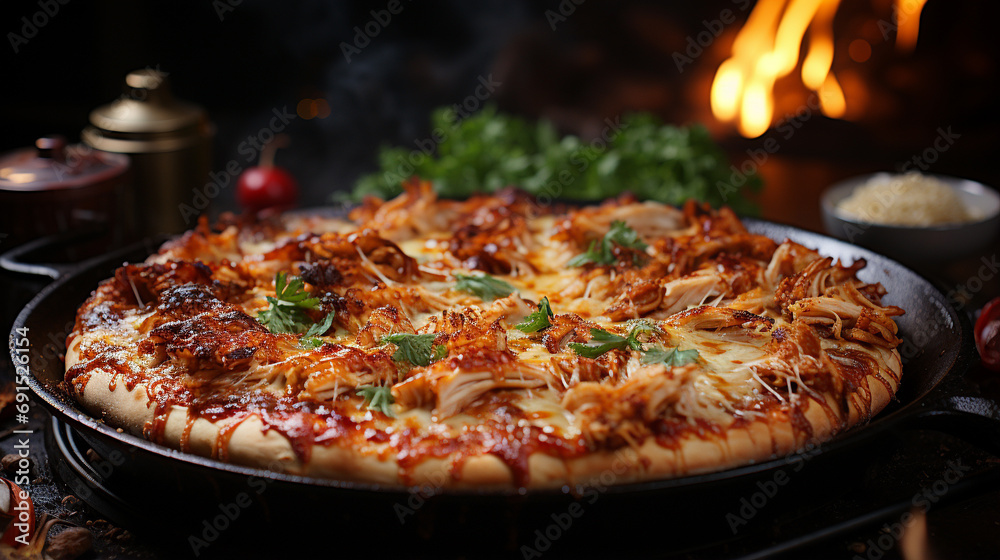 pizza in a pan HD 8K wallpaper Stock Photographic Image pizza in a pan HD 8K wallpaper Stock Photographic Image