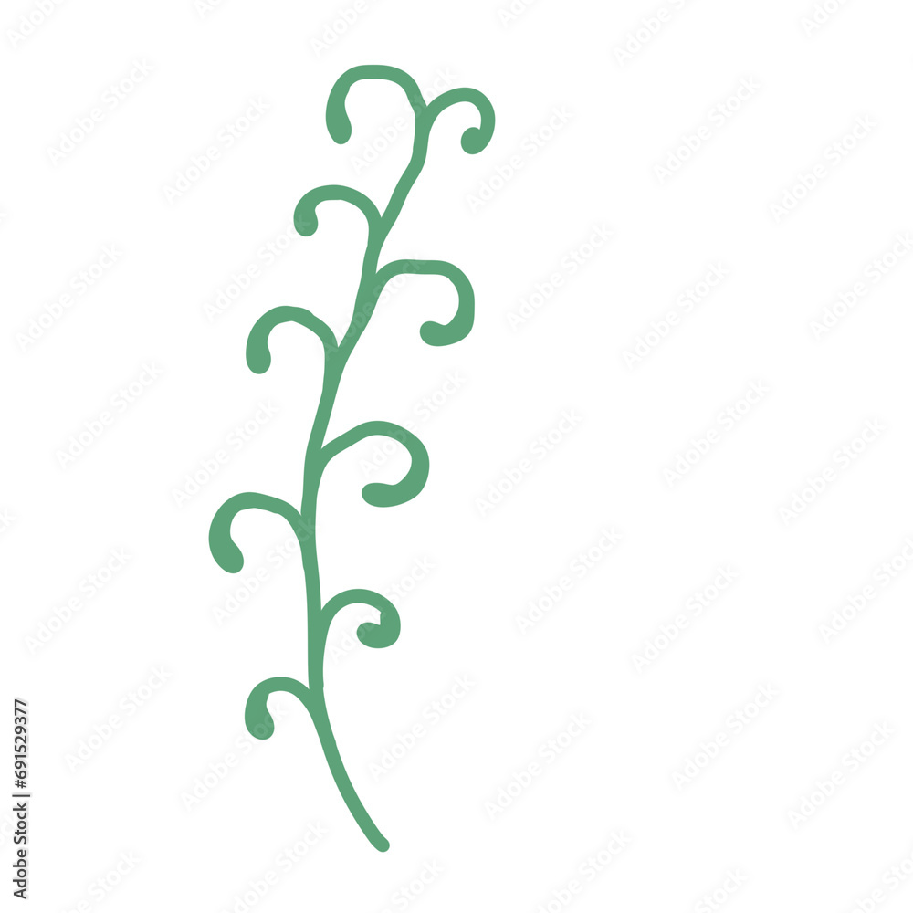 Minimal green leaf transparent background Minimal green leaf transparent background