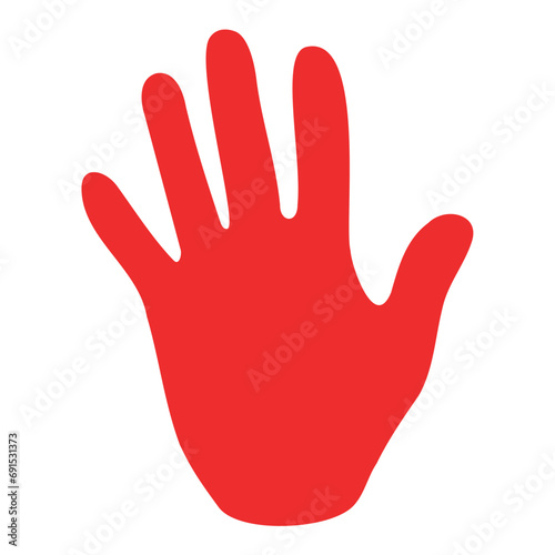 red hand day photo