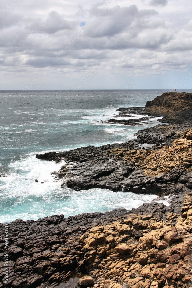 Coast landscape in Kiama, New South Wales Coast landscape in Kiama, New South Wales