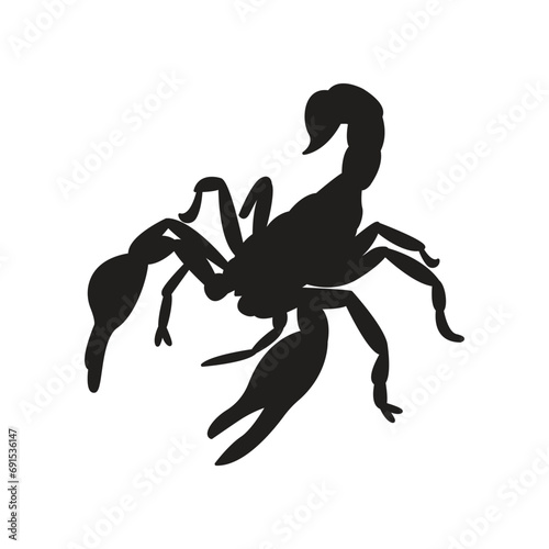 Scorpion animal vector symbol sign