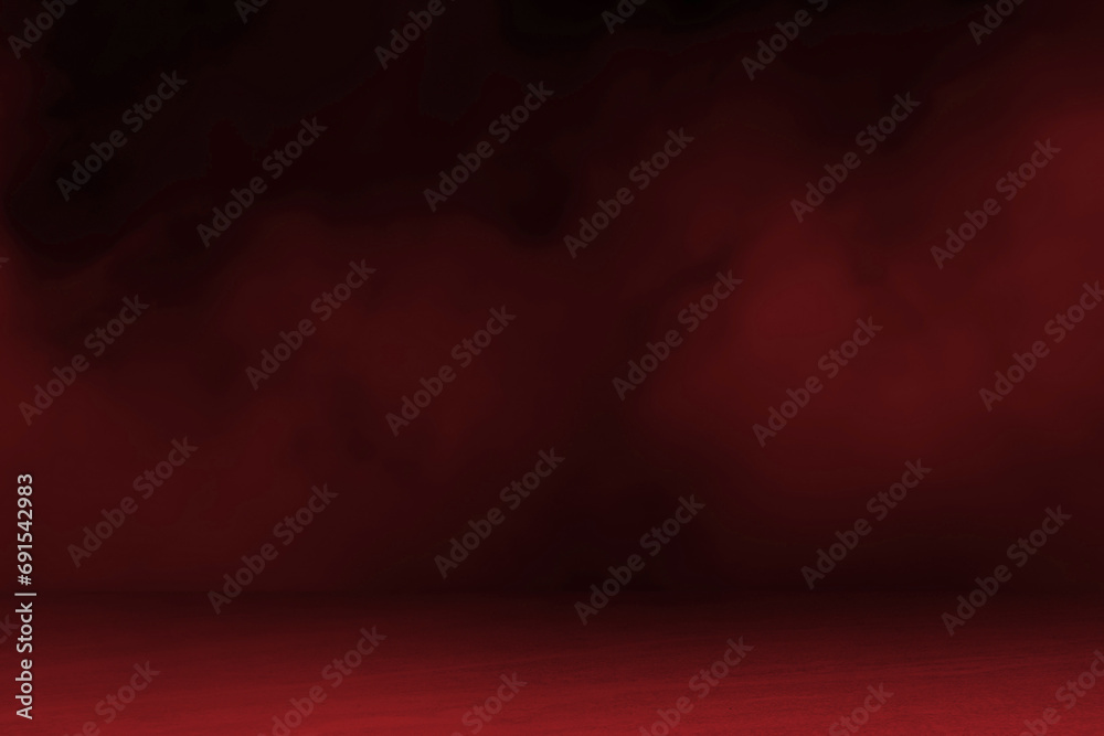 red concrete marble stone floor with smoke float use as background for advertising. abstract dark red background, smoke, smog. empty dark scene, neon light, spotlights. concrete floor. red concrete marble stone floor with smoke float use as background for advertising. abstract dark red background, smoke, smog. empty dark scene, neon light, spotlights. concrete floor.