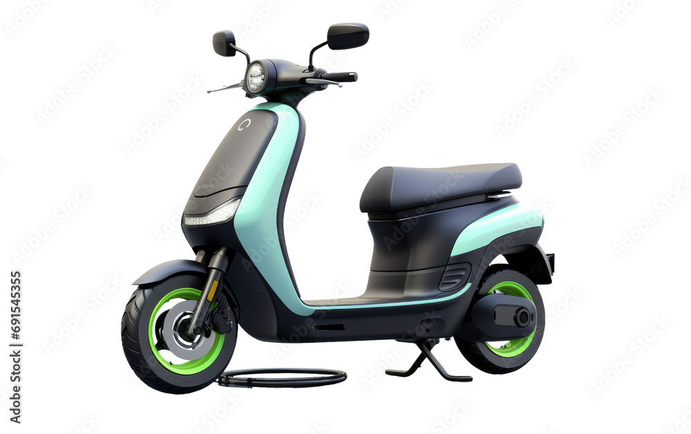 Charging for Electric Scooter On Transparent PNG