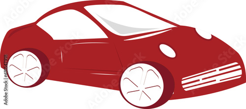 red car vector