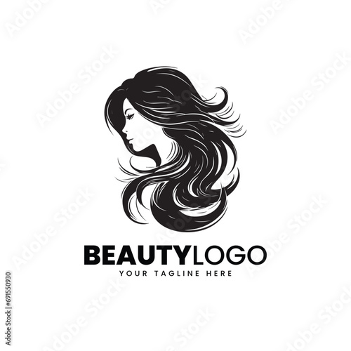 Vector Women beauty care salon logo design